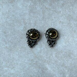 Brighton Sterling Silver Earrings EUC